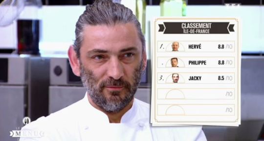 Le Meilleur menu de France : Philippe et Hervé en finale, Jacky éliminé avec son dessert