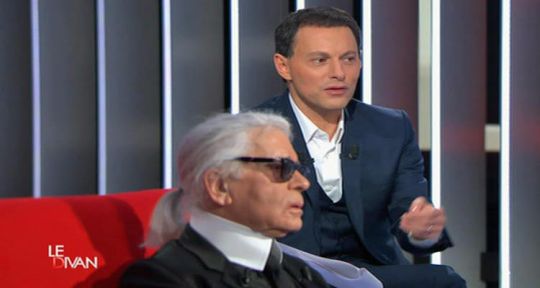 Le Divan :  Marc-Olivier Fogiel et Karl Lagerfeld devancés par W9 et NRJ12