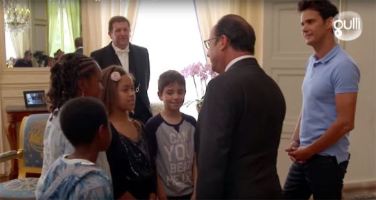 Gulli à l’Elysée : Joan Faggianelli et cinq enfants à la rencontre de François Hollande et des métiers du Palais présidentiel 