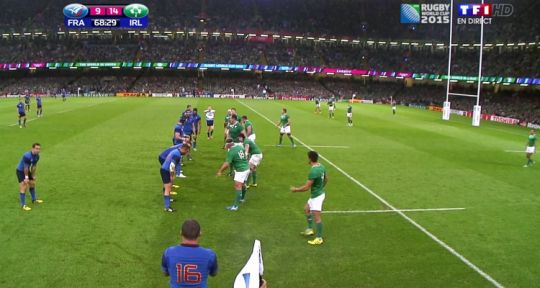 Rugby : la France échoue face aux Irlandais, TF1 atteint un pic à 13 millions