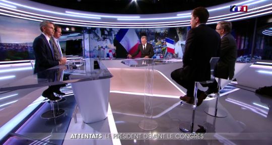 Editions speciales attentats : TF1 largement leader avec Jean-Pierre Pernaut et Gilles Bouleau