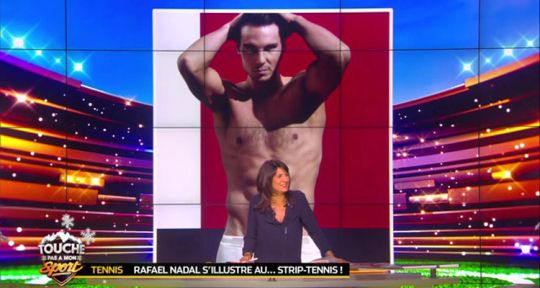 Touche pas à mon sport : du strip tennis de Rafael Nadal aux sportifs dans la télé-réalité, Estelle Denis poursuit sa baisse