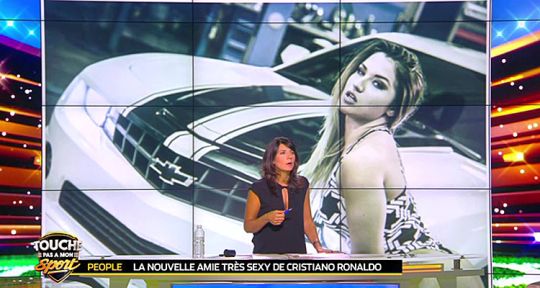 Touche pas à mon sport : la petite amie « tres sexy » de Cristiano Ronaldo -Alena Alexandrova- offre un record à Estelle Denis