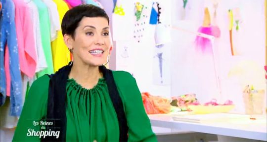 Les Reines du shopping : Cristina Cordula branchée avec une veste en cuir sur M6