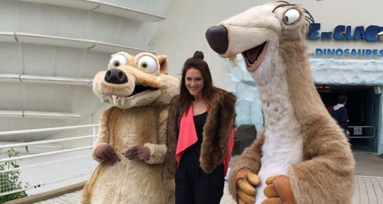 La forge aux étoiles, Sid, Scrat et Sandra Lou au Futuroscope dans Ciné Family