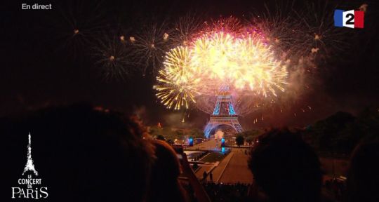 Feu d’artifice à la Tour Eiffel : près de 4 millions de téléspectateurs sur France 2 