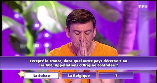 Les 12 coups de midi (TF1) : Christian propose Jacques Villeret pour l’étoile mystérieuse et fait de la résistance 