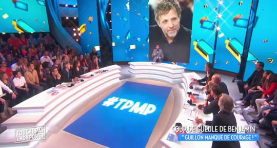 Touche pas à mon poste : Benjamin Castaldi se moque de Stéphane Guillon, Le Grand Journal s’invite et les audiences en baisse