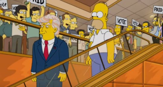 Les Simpson avaient prédit Trump Président, W9 organise une soirée spéciale avec Homer, Bart, Lisa, Donald, Hillary...