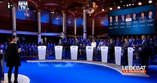 Primaire : un débat décisif mené par David Pujadas, Jean-Pierre Elkabbach, Nathalie Saint-Cricq, Hervé Favre