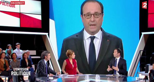 L’émission politique réalise sa plus faible audience avec Benoit Hamon, moins puissant qu’Arnaud Montebourg