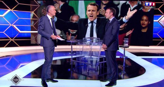 Vie politique : Emmanuel Macron plus fort que Manuel Valls mais moins puissant que Marine Le Pen,  le magazine de TF1 battu par la concurrence