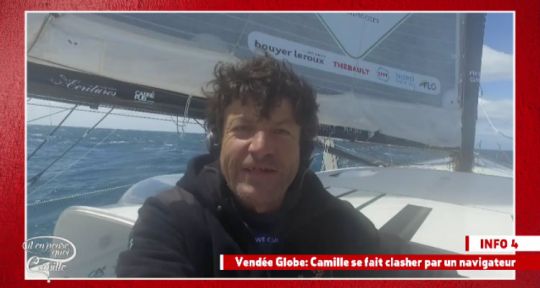 Il en pense quoi Camille ? : Camile Combal défié par Jean Le Cam en plein Vendée Globe, C8 en retrait
