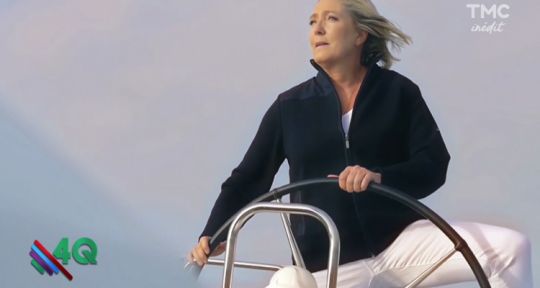 Quotidien : « Le plan jambes écartées » de Marine Le Pen offre un record d’audience à Yann Barthès