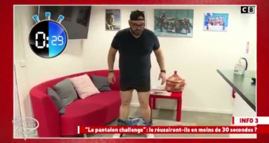 Il en pense quoi Camille ? : Antoine Martinez tente le « pantalon challenge », audience stable pour C8