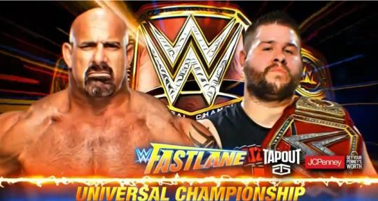 WWE Fastlane : Goldberg défie Kevin Owens pour retrouver un titre depuis 2003, à quatre semaines de Wrestlemania