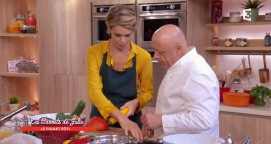 Les carnets de Julie avec Thierry Marx : le cassoulet, une recette à base de cacahuètes de la ferme Darriguade, et les cassoles de la famille Not