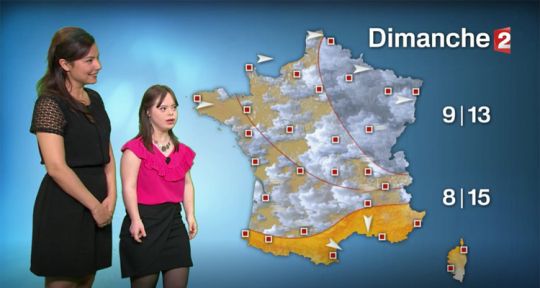#Melaniepeutlefaire : la météo de France 2 a battu son record avec Mélanie Ségard et Anaïs Baydemir