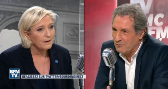 Marine Le Pen / Jean-Jacques Bourdin : le face à face de tous les records sur BFM TV et RMC découverte