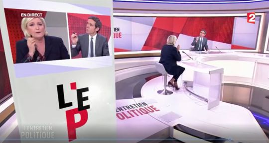 Marine Le Pen / David Pujadas : le clash n’a pas attiré les téléspectateurs de France 2