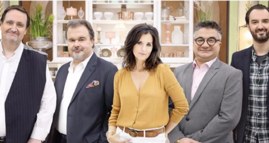 Le meilleur pâtissier, les professionnels : Philippe Conticini, Pierre Hermé, Frédéric Bau, Cyril Lignac dans le jury