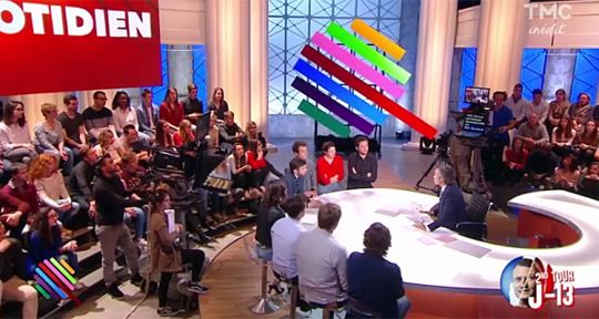 Quotidien : Benoit Hamon déguste un couscous après sa débâcle, Yann Barthès devance Cyril Hanouna 