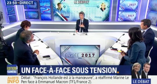 Débat Macron / Le Pen : BFMTV leader des audiences avec le debrief, TF1 et France 2 loin derrière  