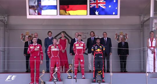 Formule 1 : Sebastien Vettel remporte le Grand Prix de Monaco, C8 au sommet