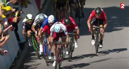 Tour de France : Peter Sagan exclu, Mark Cavendish contraint d’abandonner, France 2 au sommet 