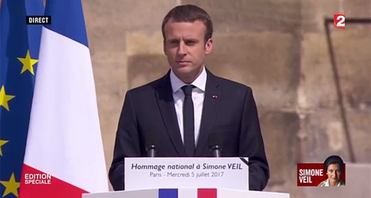 Les feux de l’amour, victime collatérale d’Emmanuel Macron et de son hommage à Simone Veil très suivi