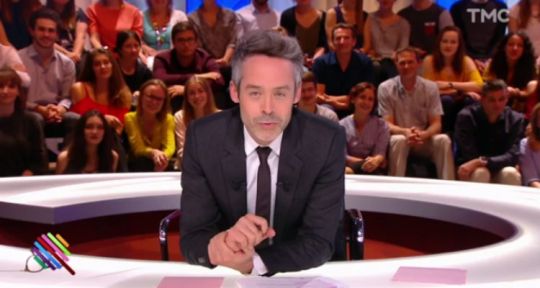 Quotidien : Yann Barthès quasi stable dans les audiences et proche de Julien Courbet sur C8