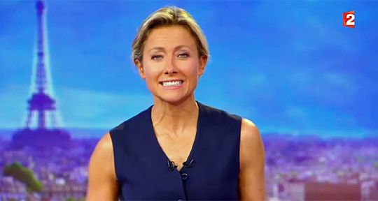 JT 20 heures de France 2 : Anne-Sophie Lapix perd en puissance