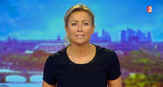 JT 20 heures de France 2 : Anne-Sophie Lapix termine la semaine sur une hausse d’audience