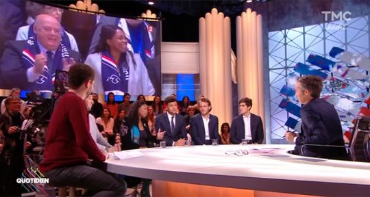 Quotidien : Laura Flessel et la Coupe Davis portent Yann Barthès leader devant Touche pas à mon poste