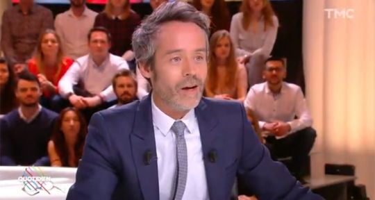 Quotidien : Yann Barthès plus fort que Cyril Hanouna aux côtés de Steven Spielberg ?