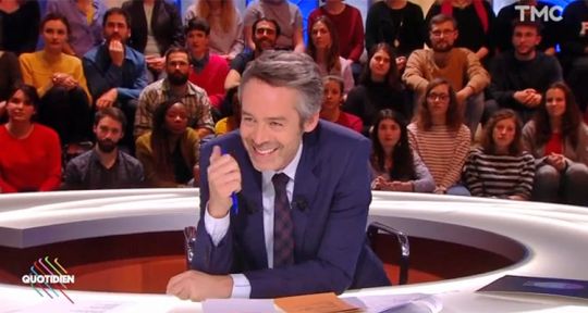 Quotidien : Yann Barthès perd le duel contre TPMP avec Isabelle Huppert, Gaspard Ulliel, et Perrine Laffont