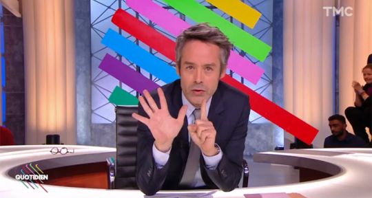 Quotidien : Yann Barthès répond en direct à la plainte de Laurent Wauquiez et voit son audience s’affaiblir, TPMP n’en profite pas