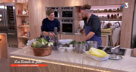 Les Carnets de Julie au Luberon : les asperges vertes de Sylvain, le galapian d’Apt de Michèle, le jambon d’agneau d’Yves...