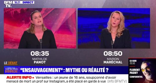 “Vous êtes une hypocrite !” Marion Maréchal et Mathilde Panot en plein clash sur BFMTV
