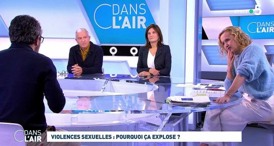 C dans l’air : Caroline Roux révèle des violences sexuelles, dérapages sur France 5