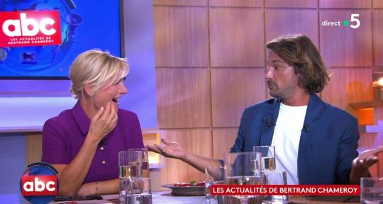 Bertrand Chameroy veut quitter C à vous en direct, Anne-Elisabeth Lemoine émue sur France 5