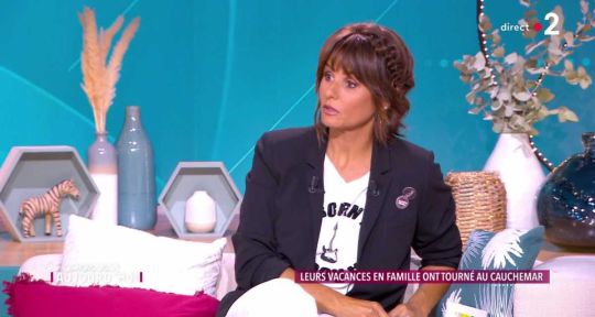 Faustine Bollaert au bord des larmes, sa demande bouleversante en direct sur France 2