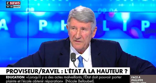 Philippe De Villiers : ce changement qui a surpris sur CNews