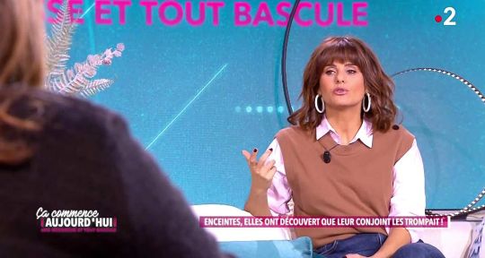 Un homme trompe sa compagne avec trois maîtresses, Faustine Bollaert, choquée, dénonce une excuse infamante sur France 2