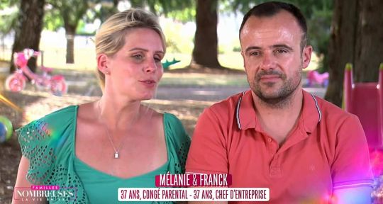 Familles nombreuses (spoiler) : « Elle m’a filé la chiasse ! », l’annonce hilarante de Franck à Mélanie Gonzalez sur TF1