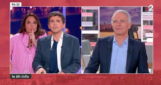 Télématin : Thomas Sotto se déshabille en direct, Julia Vignali veut garder le secret sur France 2