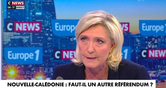 Marine Le Pen s’emporte “C’est un faux jeton !”, Laurence Ferrari choquée sur CNews