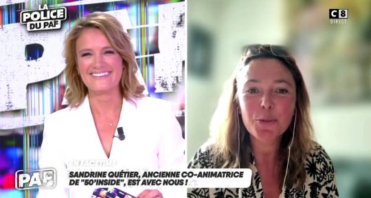 C8 : Pascale de La Tour du Pin rembarrée par Sandrine Quétier en direct dans PAF