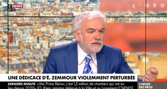 Pascal Praud victime d’Eric Zemmour, sa mise au point dans L’Heure des Pros sur CNews
