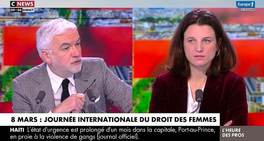 L’Heure des pros : Eugénie Bastié agressée dans la rue, moment de solitude pour Pascal Praud sur CNews